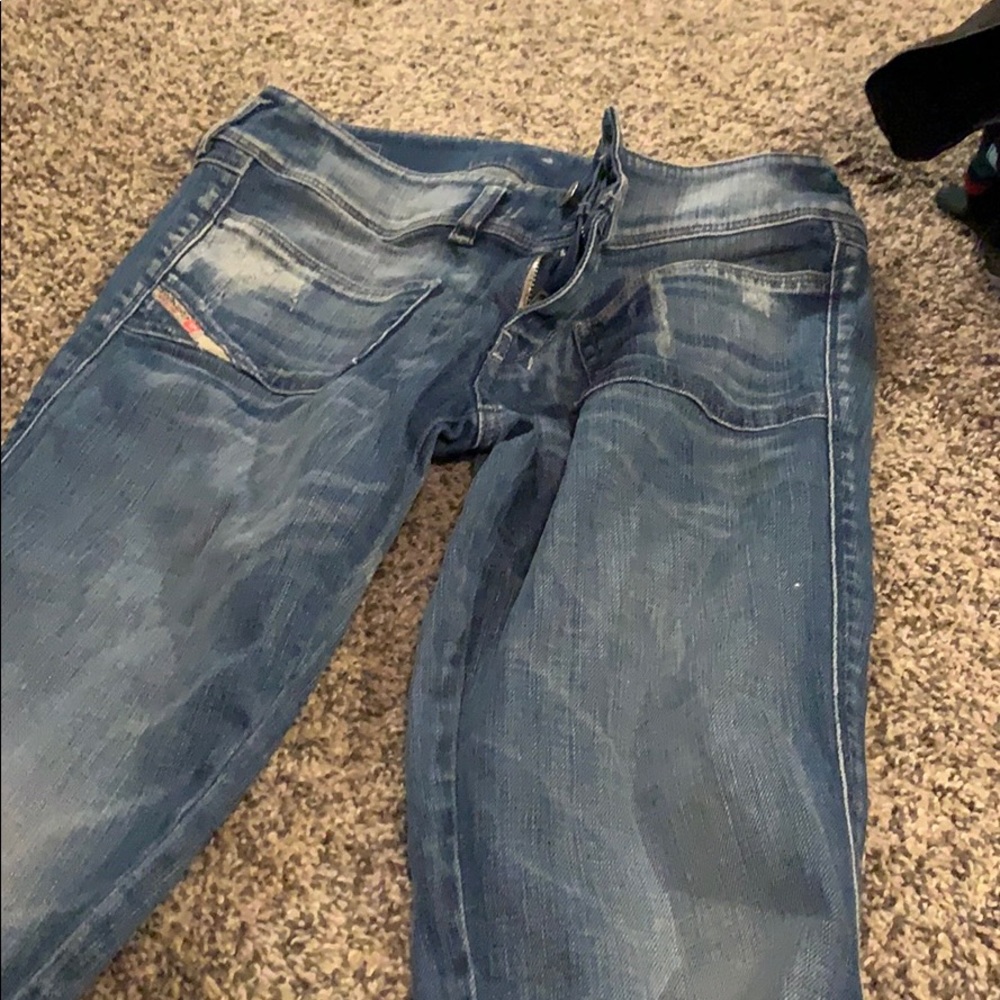 Gently used diesel jeans